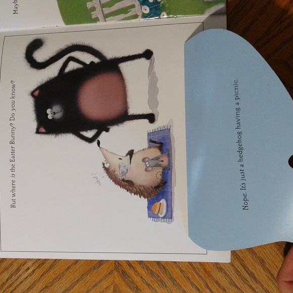 ✨5/$15✨ Children's Book - Splat the Cat Where's the Easter Bunny? Flap Book - Picture 5 of 15